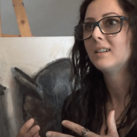 Fort Worth, witchy art, Red Milk Crone